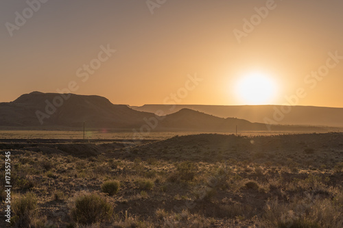 Desert sunset