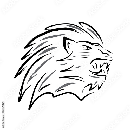 Wallpaper Mural lion logo Torontodigital.ca