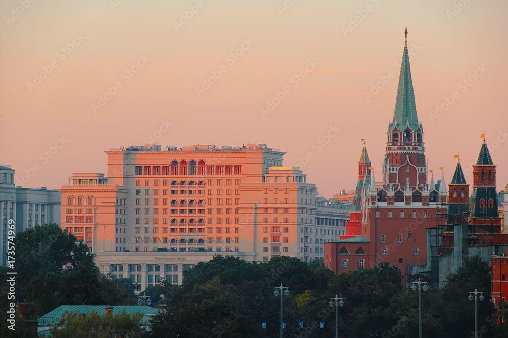 Moscow, Russia, The Moscow Kremlin.