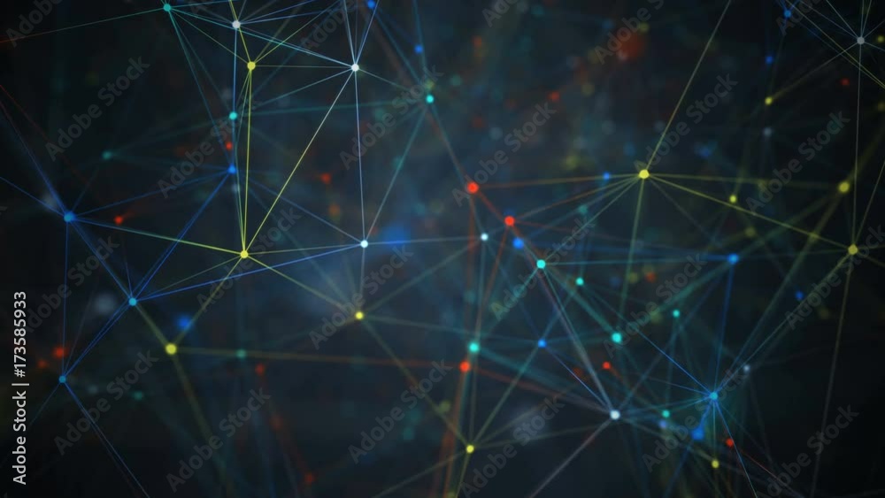  Abstract network connection background. Technology and Connectivity Concept. Molecule And Communication Background. 