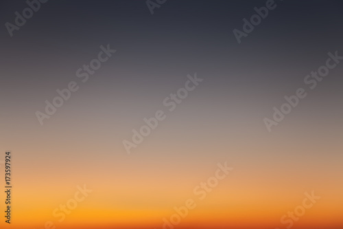 Empty Sunset Sky © bartsadowski