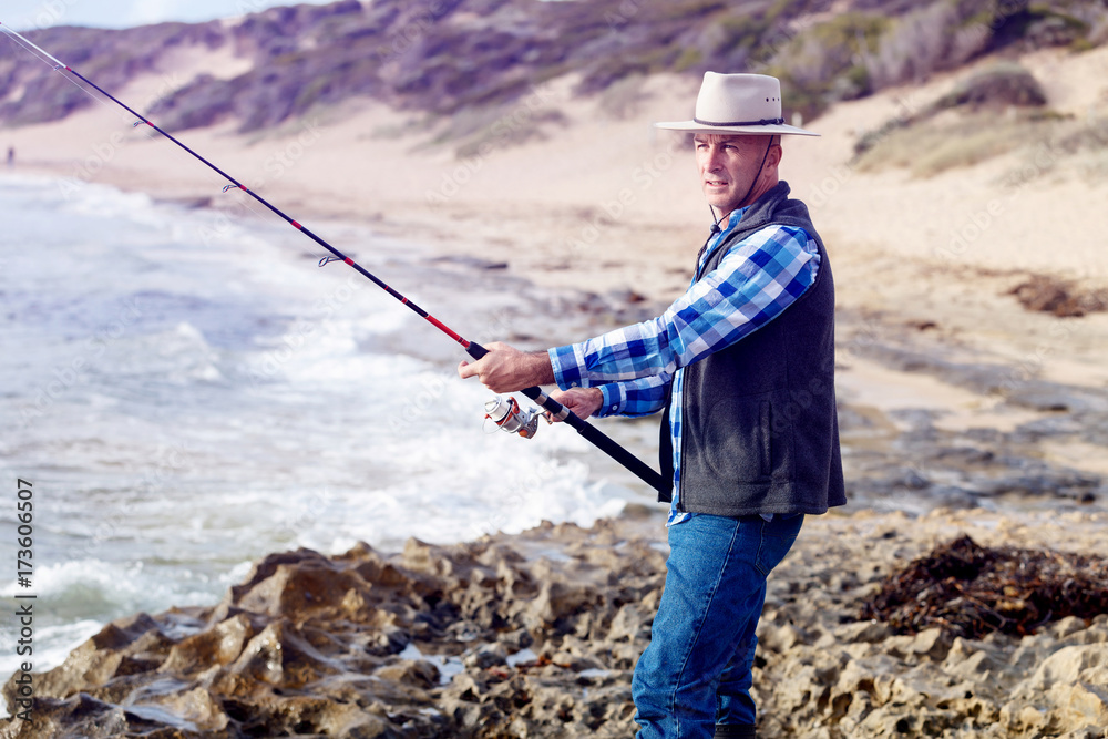Picture of fisherman Picture of fisherman