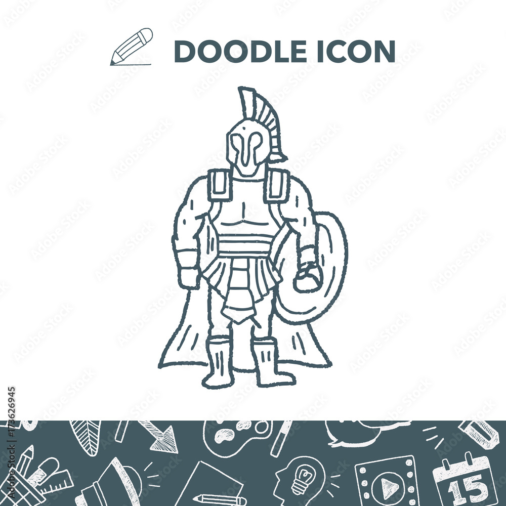 knight doodle knight doodle