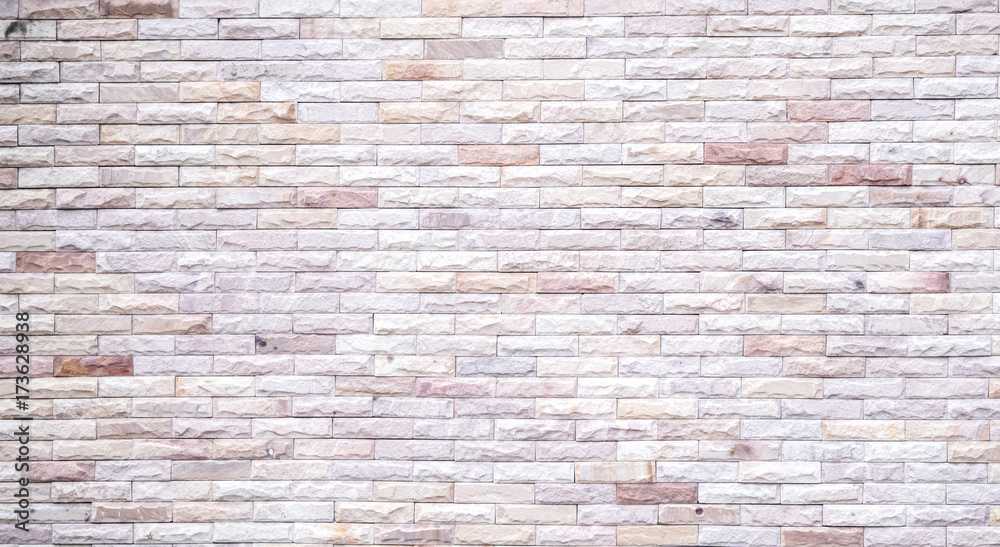 Brick wall background with copy space