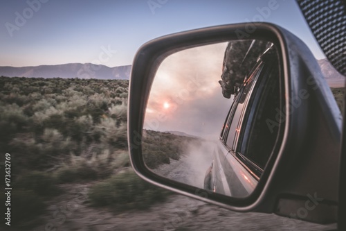 Dusty Sunset Road Trip 