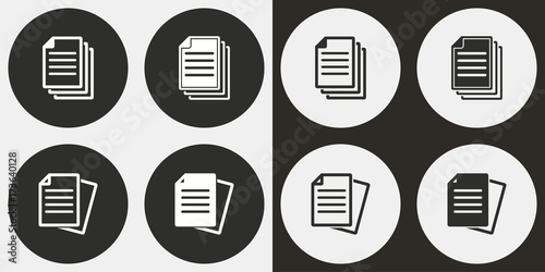 Document - vector icon.