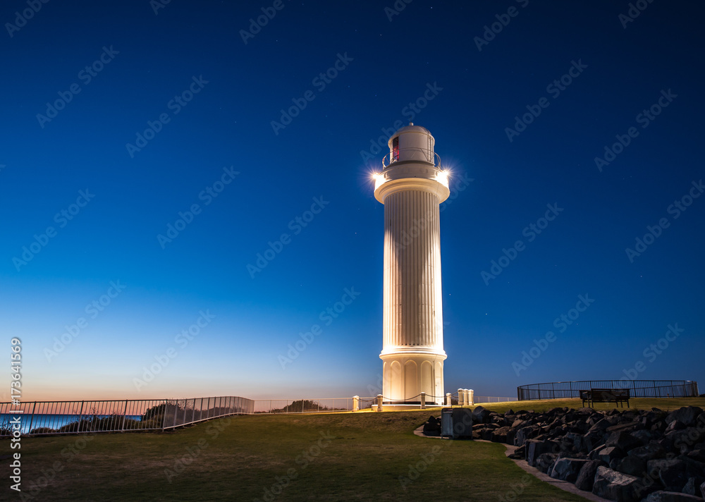 Lighthouse at Blue Hour Lighthouse at Blue Hour