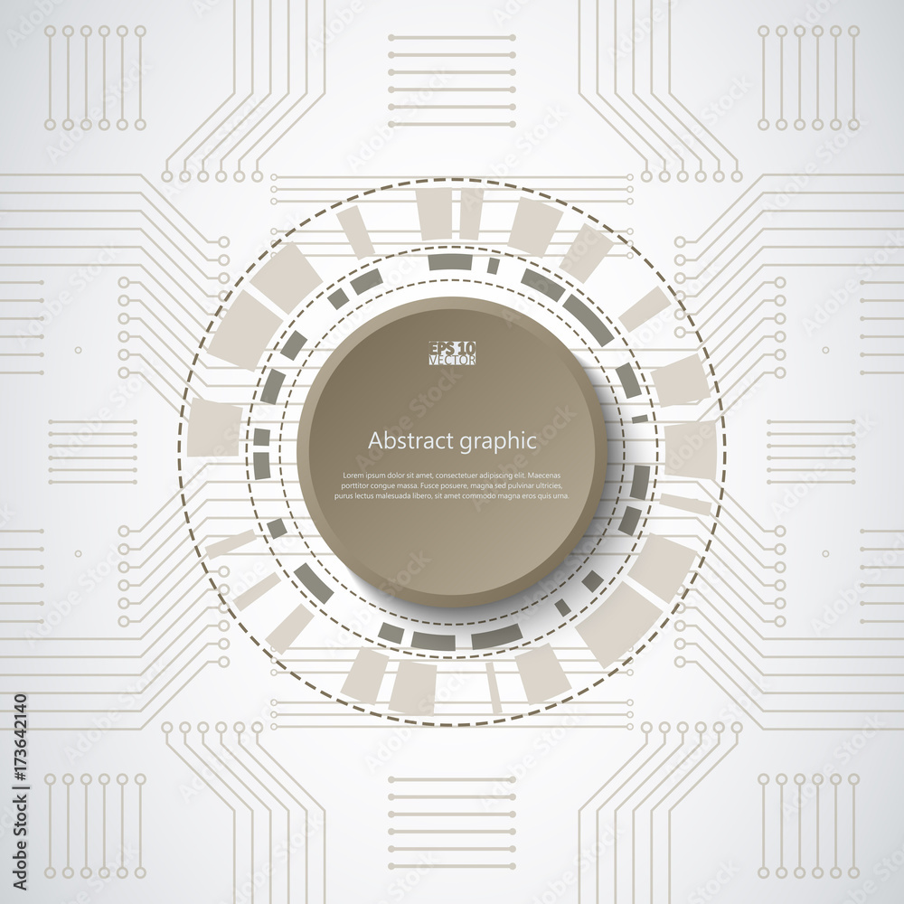 Abstract technological background with various technology elements. Eps10 Vector illustration. Abstract technological background with various technology elements. Eps10 Vector illustration.