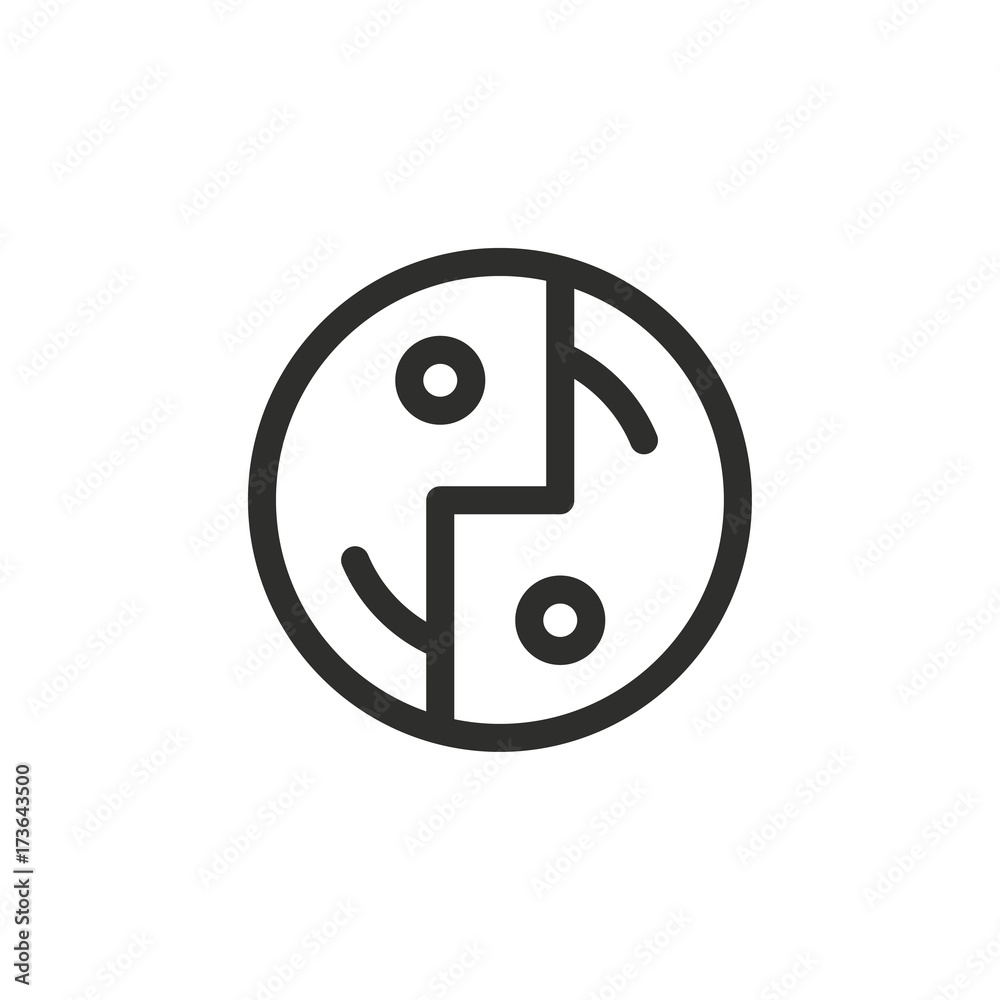 Digital interaction vector icon. Digital interaction vector icon.