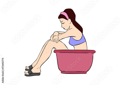Hot Sitz Bath
