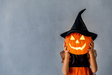Halloween Pumpkin Autumn Holiday Concept