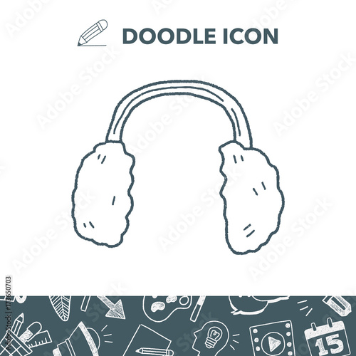 earmuffs doodle