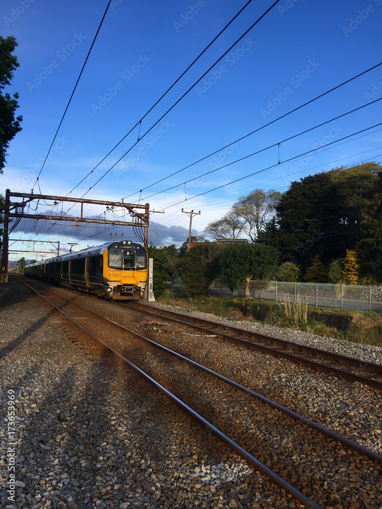 Fototapeta premium Approaching Train