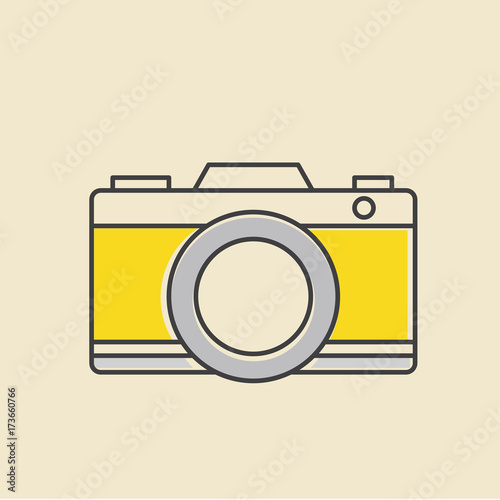 Vector of camera icon