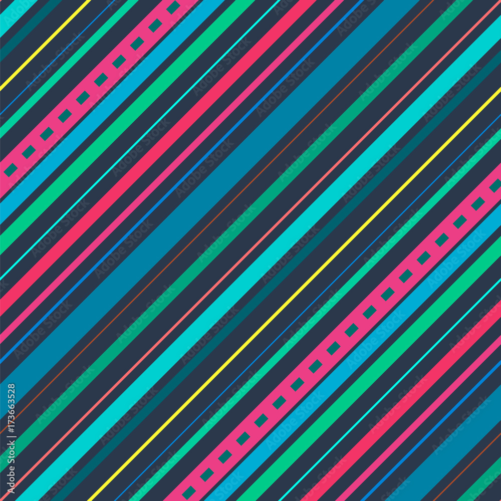 Seamless diagonal pattern with stripes Seamless diagonal pattern with stripes