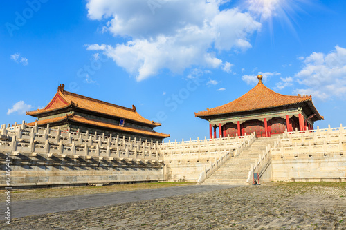 The world famous historical and cultural monument,Beijing Forbidden City,China