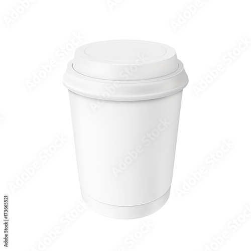 Coffee Cup. Illustration isolated on white background. Graphic concept for your design