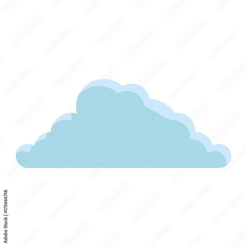 cloud sky isolated icon cloud sky isolated icon
