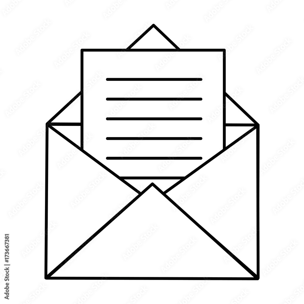 envelope mail isolated icon envelope mail isolated icon