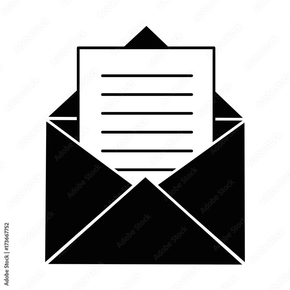 envelope mail isolated icon envelope mail isolated icon