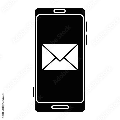 smartphone device with envelope