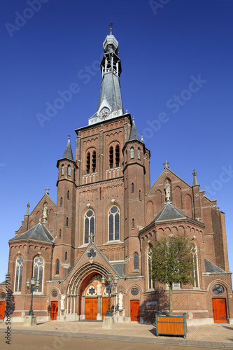 Saint Dionysius Church, popularly known as Heikese Church, Tilburg, The Netherlands photo