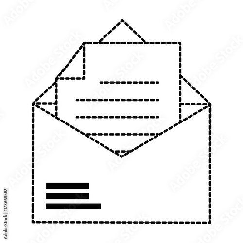 envelope mail isolated icon