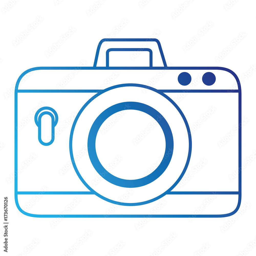 camera photographic isolated icon camera photographic isolated icon