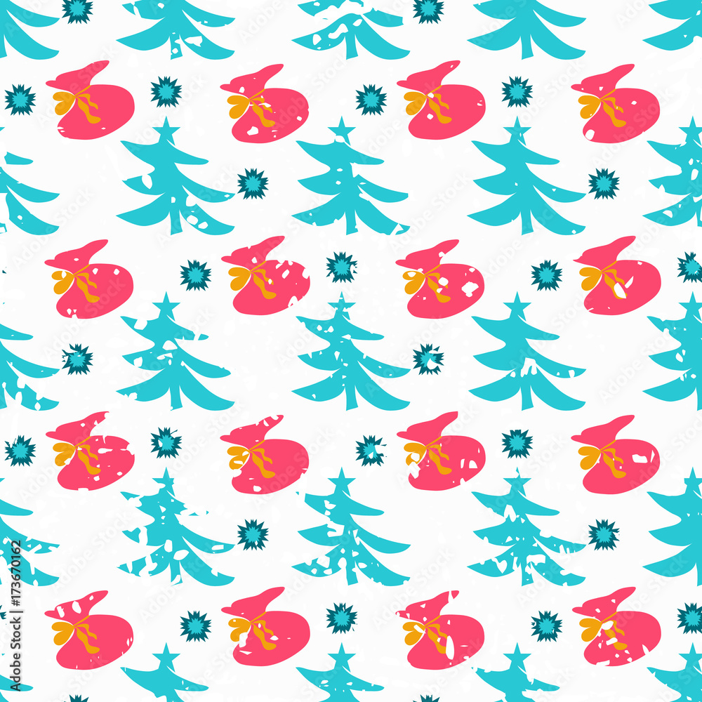 christmas seamless color pattern christmas seamless color pattern