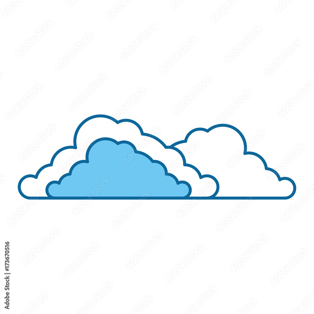cloud sky isolated icon cloud sky isolated icon