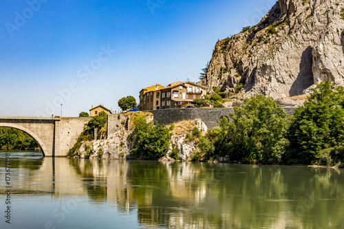 Sisteron in the South of France