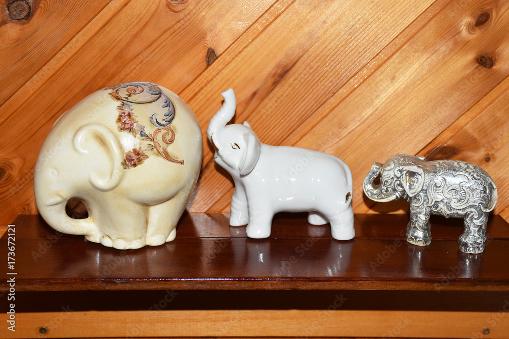 Ornamento Da Giardino HomeHut Con Elefante Che Ride, Decorazione Grande Per Esterno/interno
