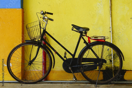 vintage and old bicycle