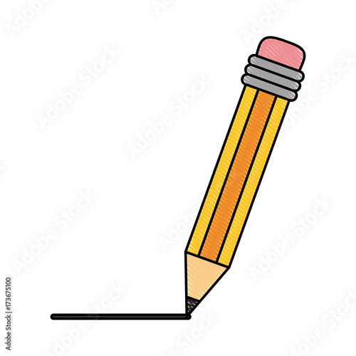 pencil scholar write icon vector illustration graphic design vector icon illustration graphic design
