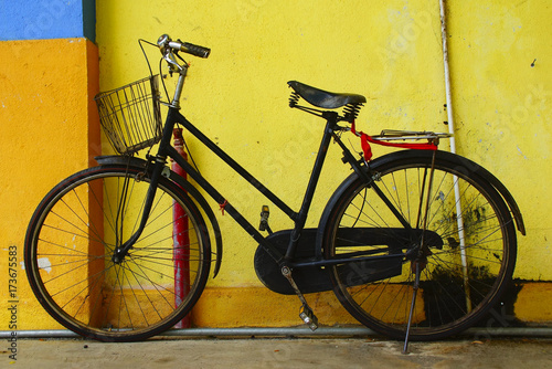 vintage and old bicycle