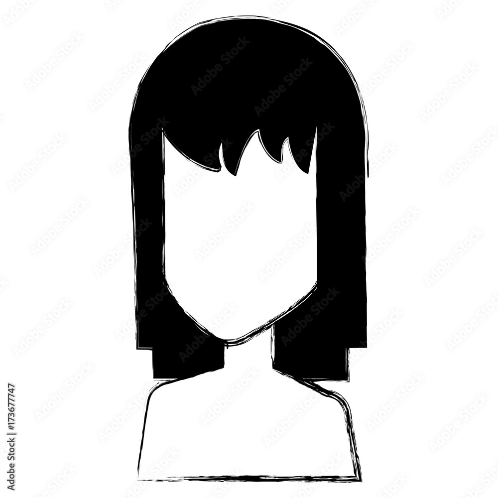 beautiful woman shirtless avatar character vector illustration design beautiful woman shirtless avatar character vector illustration design