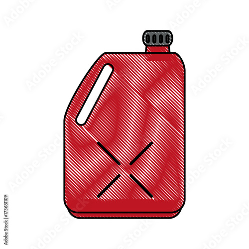 oil bottle car icon image vector illustration design