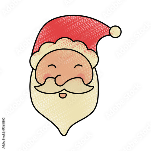 santa claus christmas related icon image vector illustration design