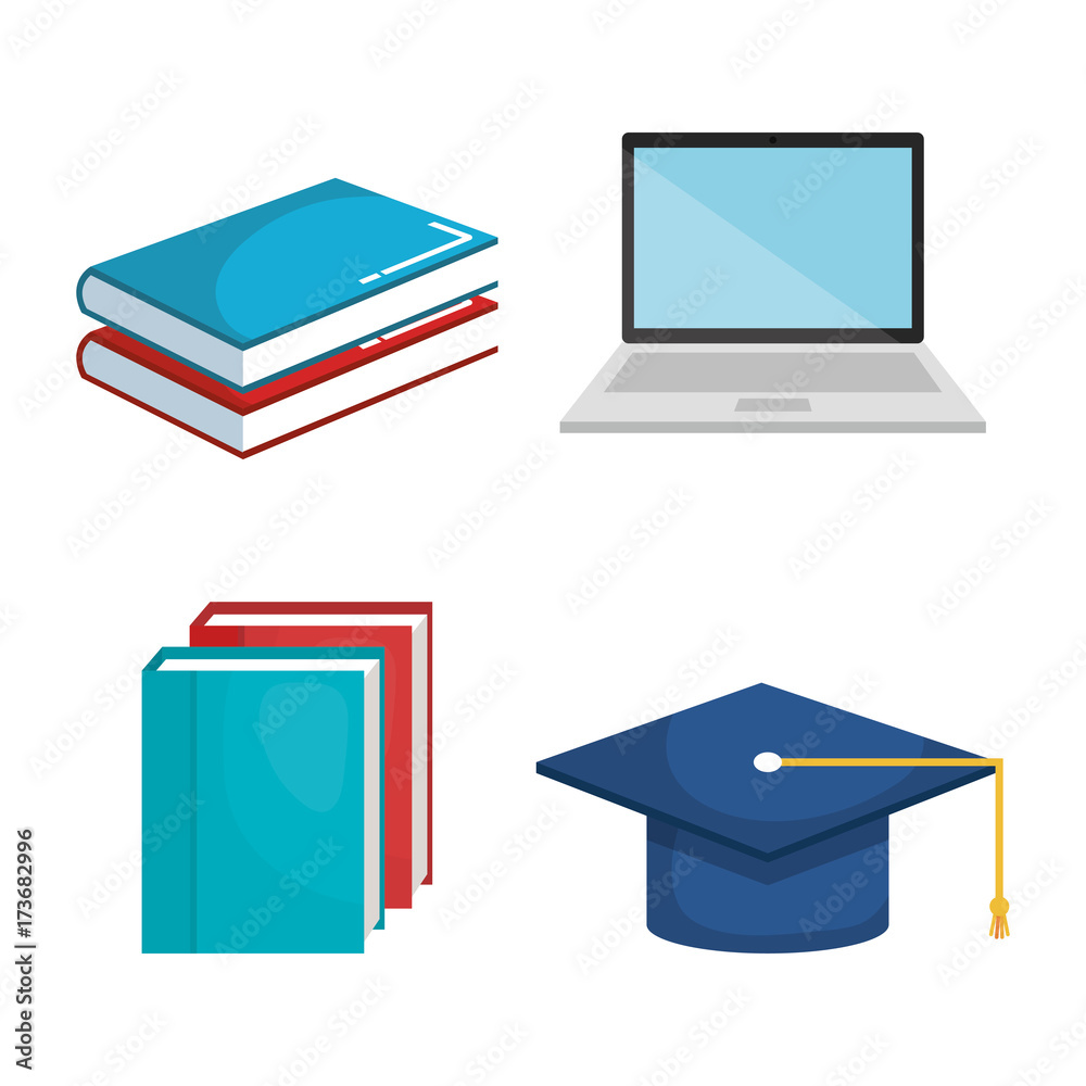 education tools set icons vector illustration design education tools set icons vector illustration design