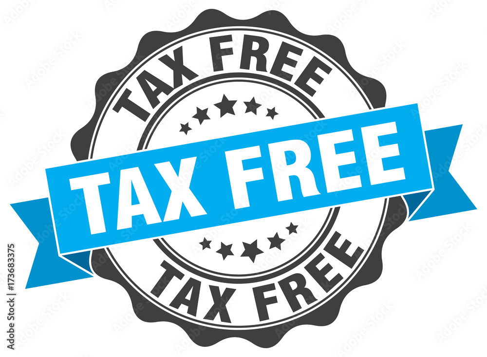 Obraz premium tax free stamp. sign. seal