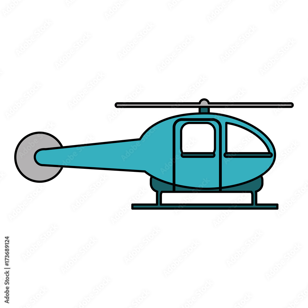 helicopter transport icon image vector illustration design 