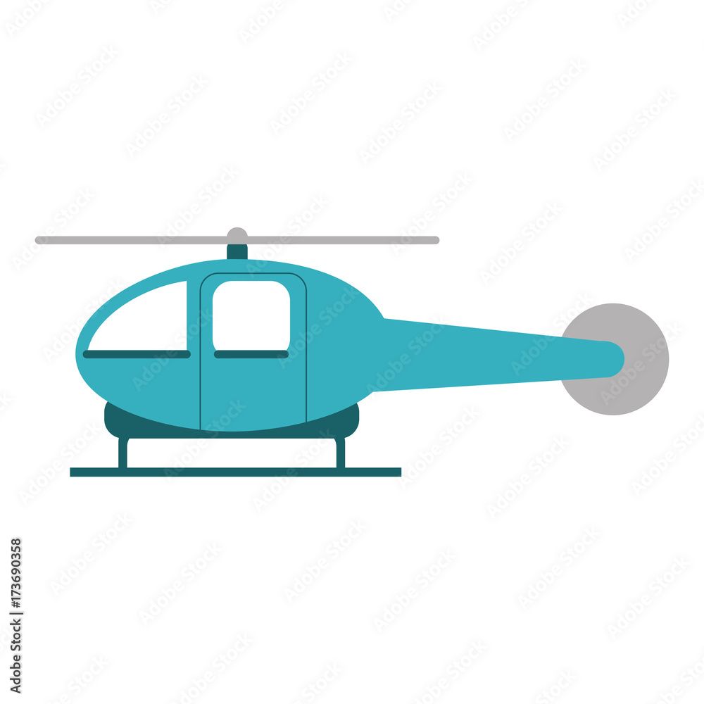 helicopter transport icon image vector illustration design 