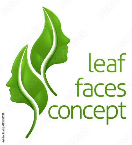 Leaf Faces Concept