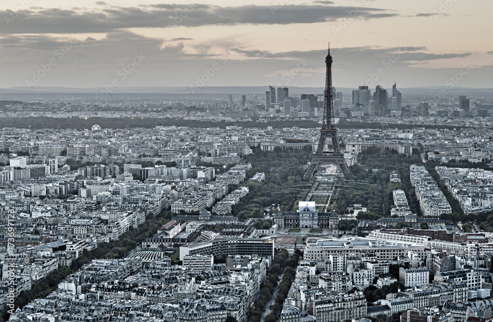 Paris from above.