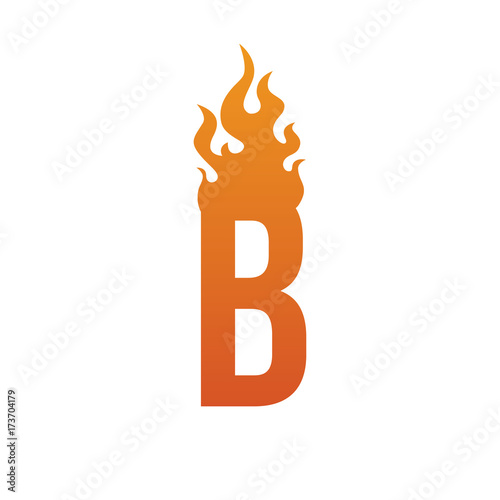 fire burn initial letter alphabet