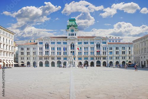 The most important square in Trieste called 