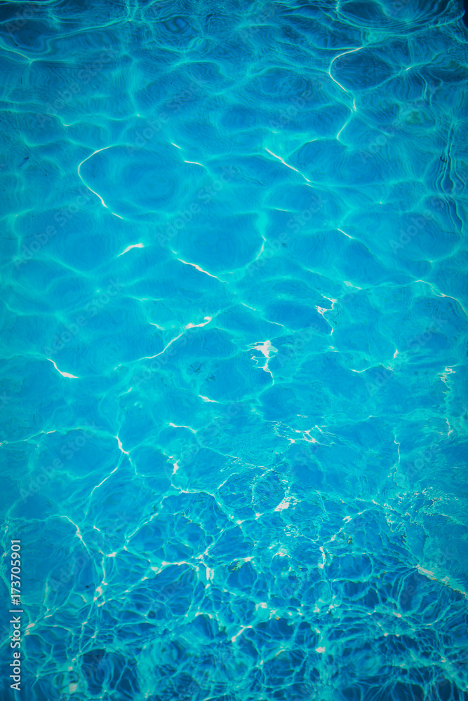 eau piscine bleu abstrait