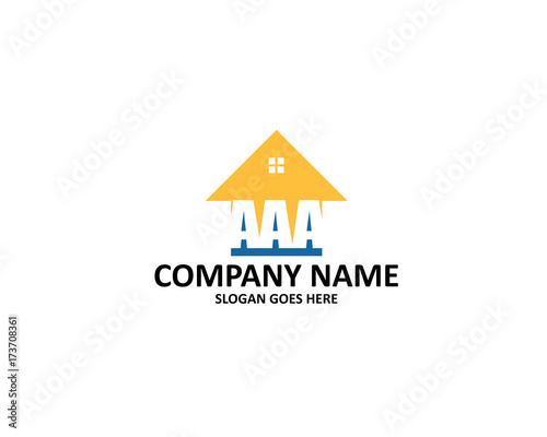 triple a letter house logo
