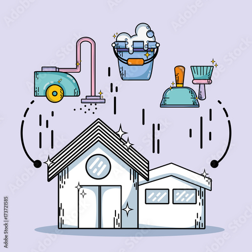 housework domestic service to clean home