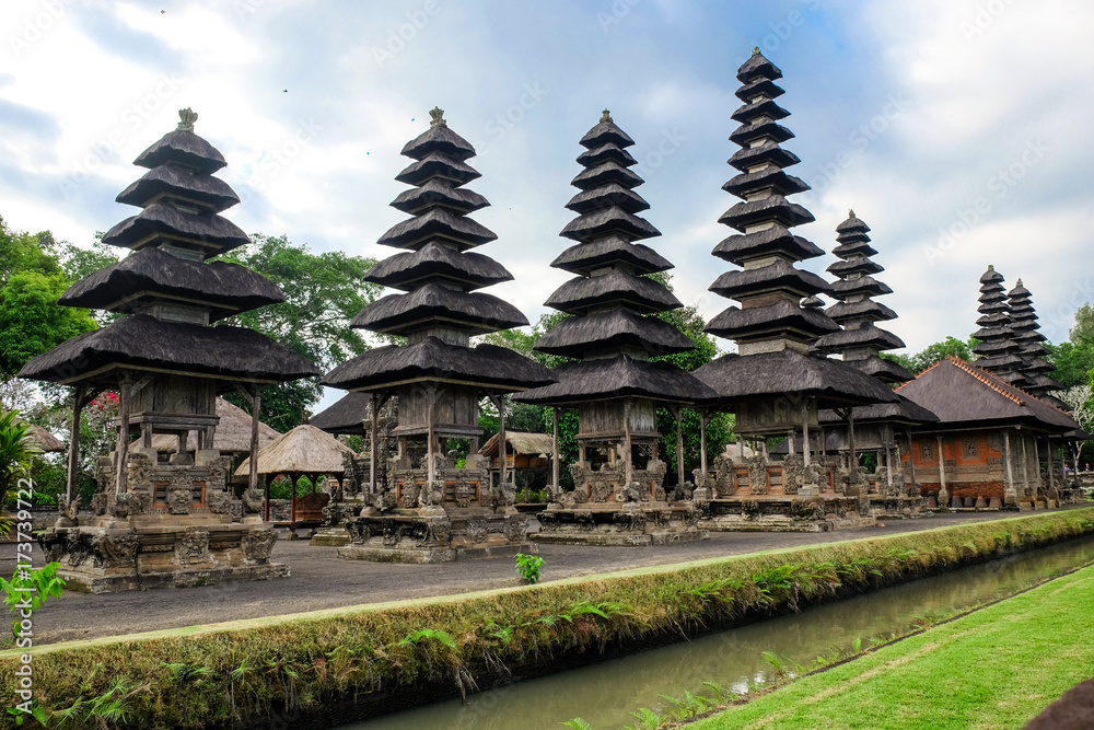 The gate of   Pura Taman Ayun Temple in Bali, Indonesia. a royal temple of Mengwi Empire.